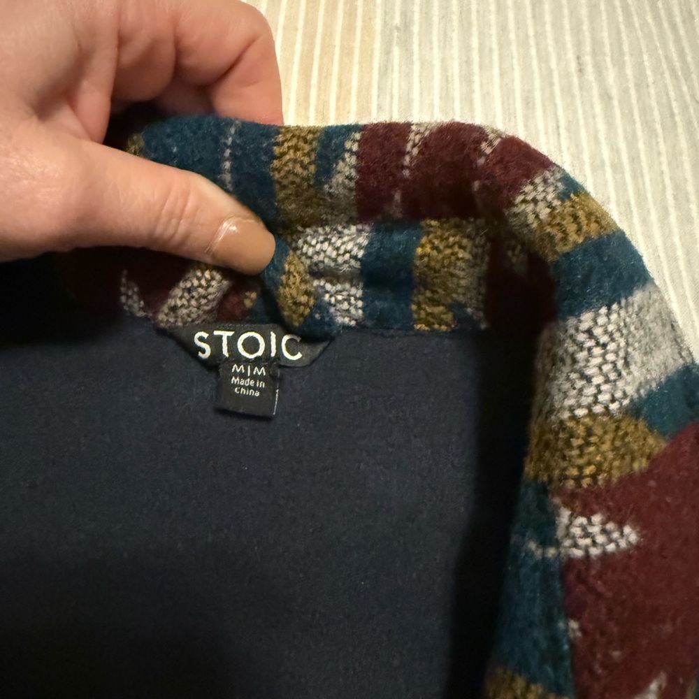 Tribal Patterned Utility Jacket - image 3